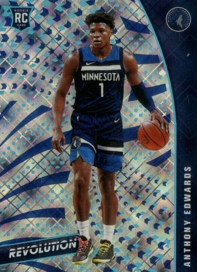 2020 Panini Revolution Anthony Edwards #125 Basketball Card