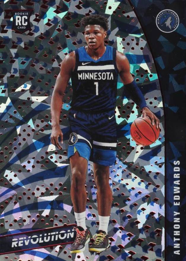 2020 Panini Revolution Anthony Edwards #125 Basketball Card