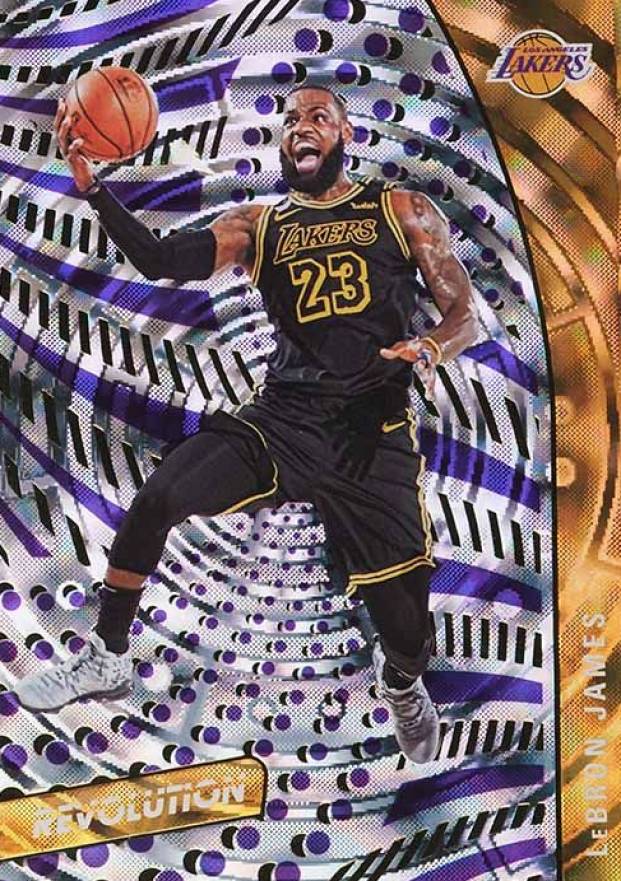 2020 Panini Revolution LeBron James #74 Basketball Card