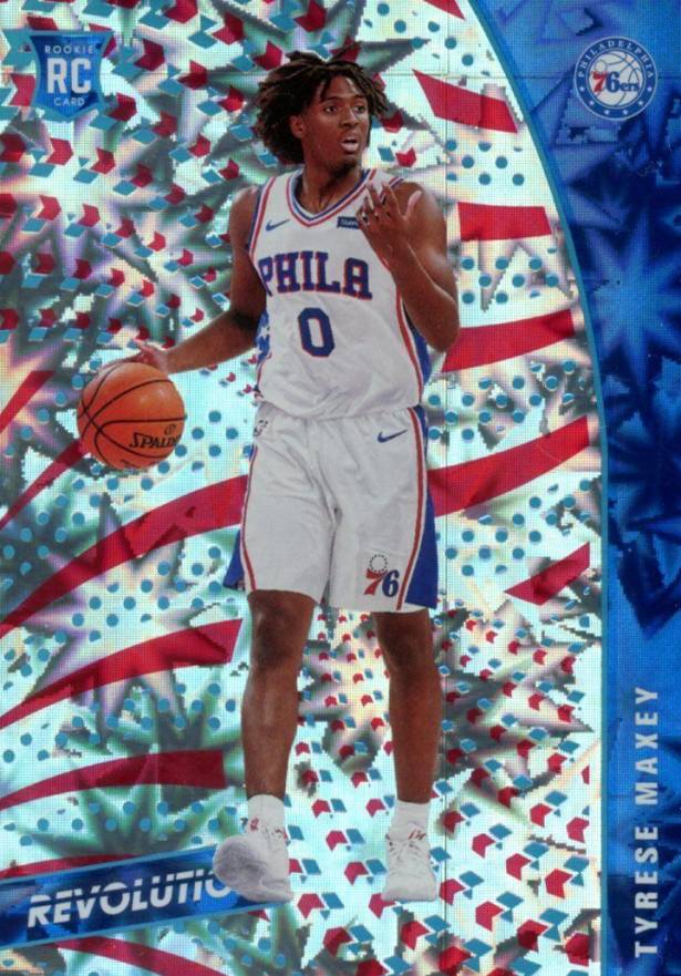 2020 Panini Revolution Tyrese Maxey #148 Basketball Card