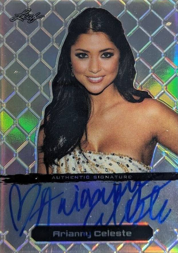 2011 Leaf MMA Metal Autographs Arianny Celeste #BACC1 Other Sports Card