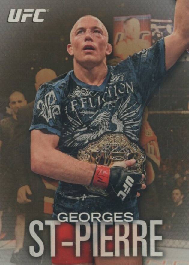 2012 Topps UFC Knockout Georges St-Pierre #100 Other Sports Card