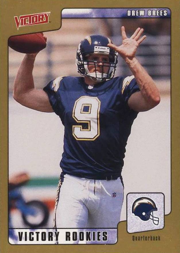 2001 Victory Drew Brees #415 Football Card