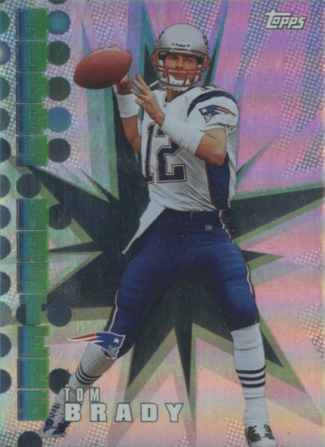 2002 Topps Hobby Masters Tom Brady #HM2 Football Card