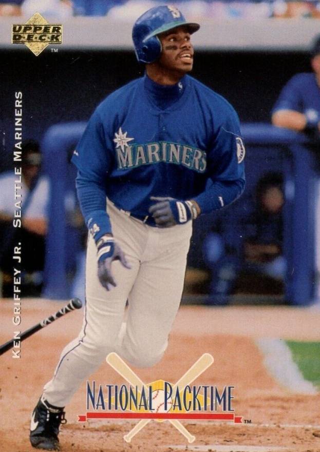 1995 National Packtime  Ken Griffey Jr. #6 Baseball Card