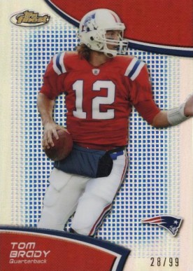 2011 Finest Tom Brady #70 Football Card