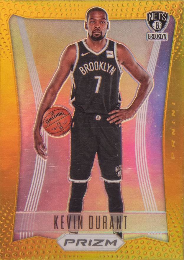 2020 Panini Prizm Prizm Flashback Kevin Durant #4 Basketball Card