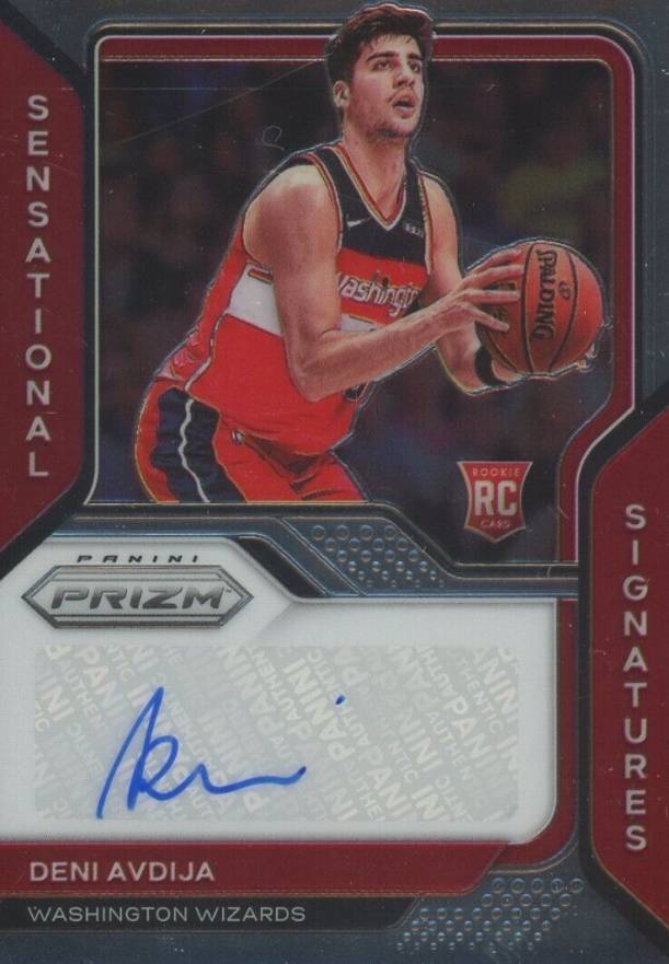 2020 Panini Prizm Sensational Signatures Deni Avdija #SSDAV Basketball Card