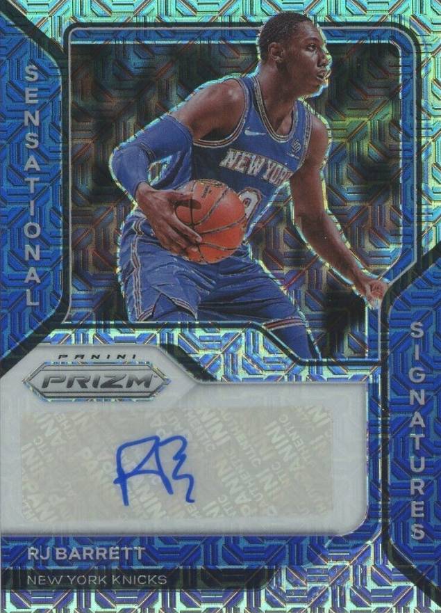 2020 Panini Prizm Sensational Signatures RJ Barrett #SSRJB Basketball Card