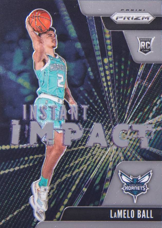 2020 Panini Prizm Instant Impact LaMelo Ball #21 Basketball Card