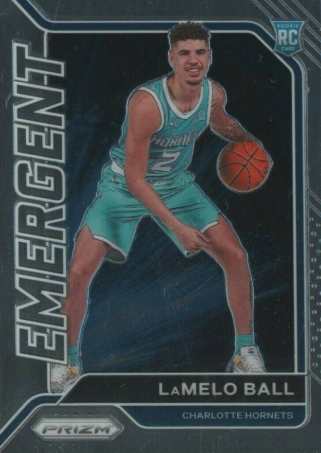 2020 Panini Prizm Emergent LaMelo Ball #23 Basketball Card