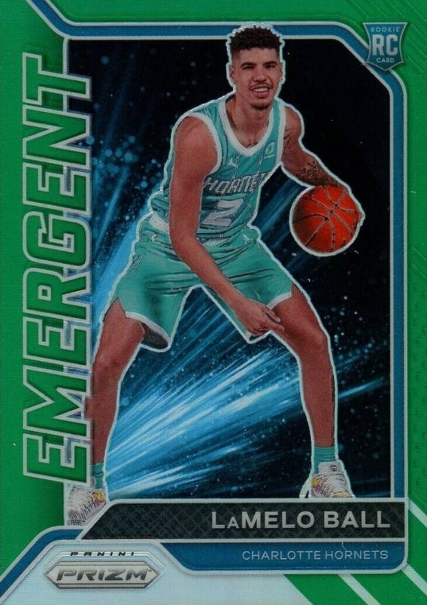 2020 Panini Prizm Emergent LaMelo Ball #23 Basketball Card