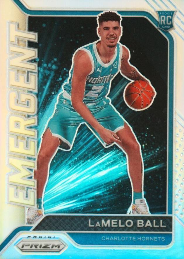 2020 Panini Prizm Emergent LaMelo Ball #23 Basketball Card