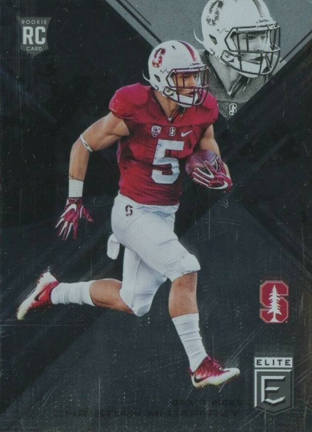 2017 Panini Elite Draft Picks  Christian McCaffrey #118 Football Card