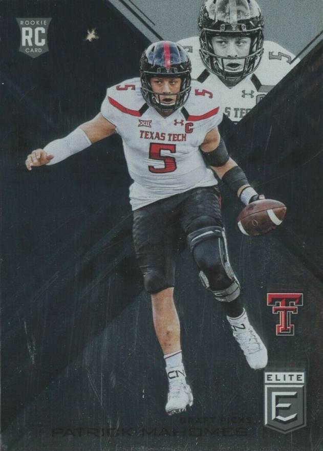 2017 Panini Elite Draft Picks  Patrick Mahomes II #145 Football Card