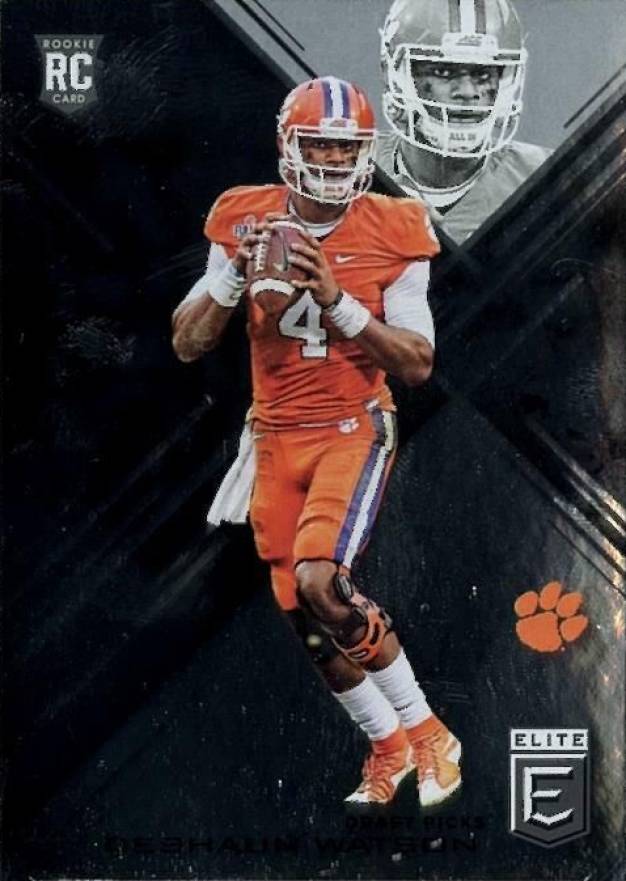 2017 Panini Elite Draft Picks  Deshaun Watson #104 Football Card