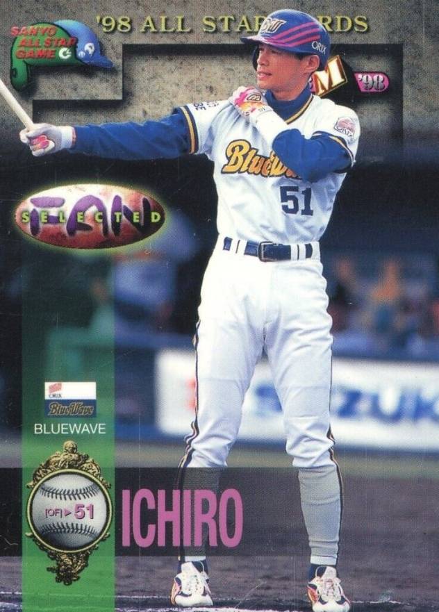 1998 BBM All Star Ichiro #A40 Baseball Card