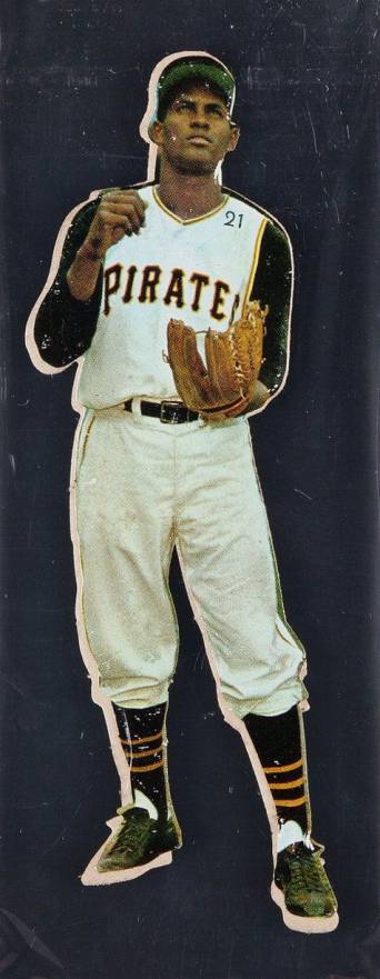 1960 Pirates Tag-Ons Roberto Clemente #21 Baseball Card