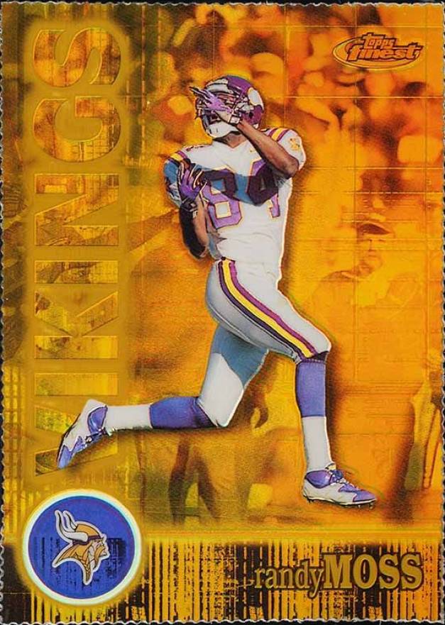 2000 Finest Randy Moss #124 Football Card