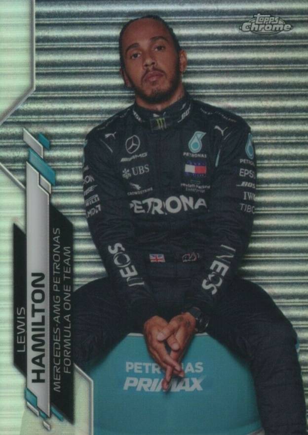 2020 Topps Chrome Formula 1 Lewis Hamilton #1 Other Sports Card