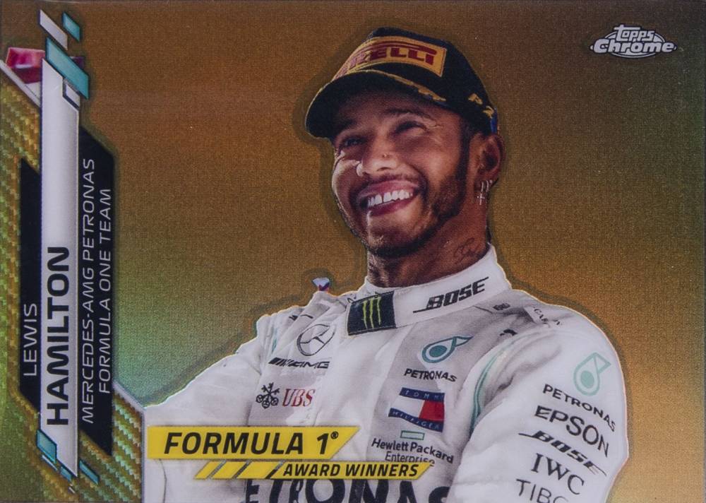 2020 Topps Chrome Formula 1 Lewis Hamilton #197 Other Sports Card