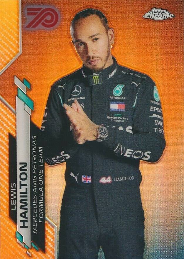 2020 Topps Chrome Formula 1 Lewis Hamilton #1 Other Sports Card