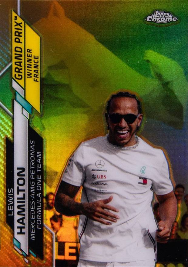 2020 Topps Chrome Formula 1 Lewis Hamilton #140 Other Sports Card