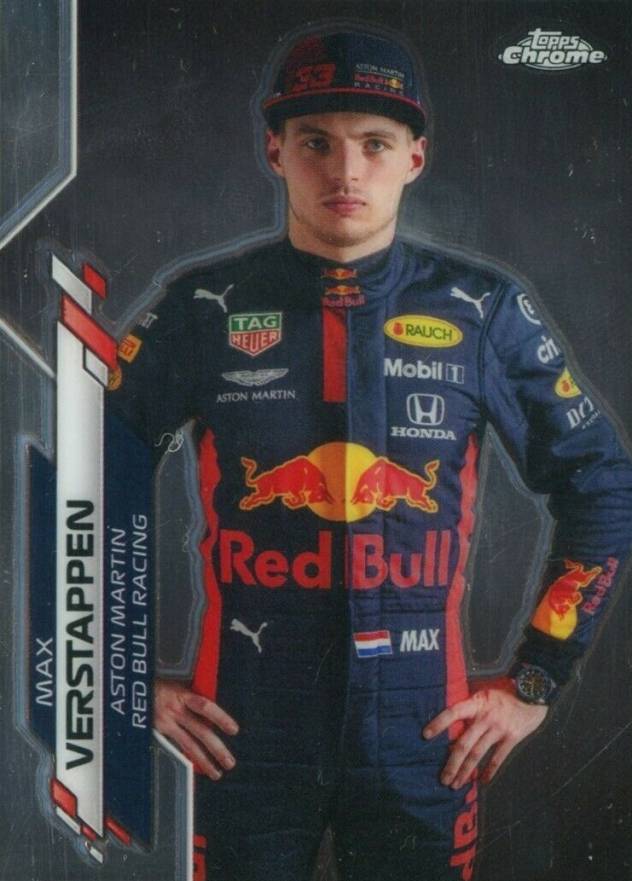 2020 Topps Chrome Formula 1 Max Verstappen #6 Other Sports Card