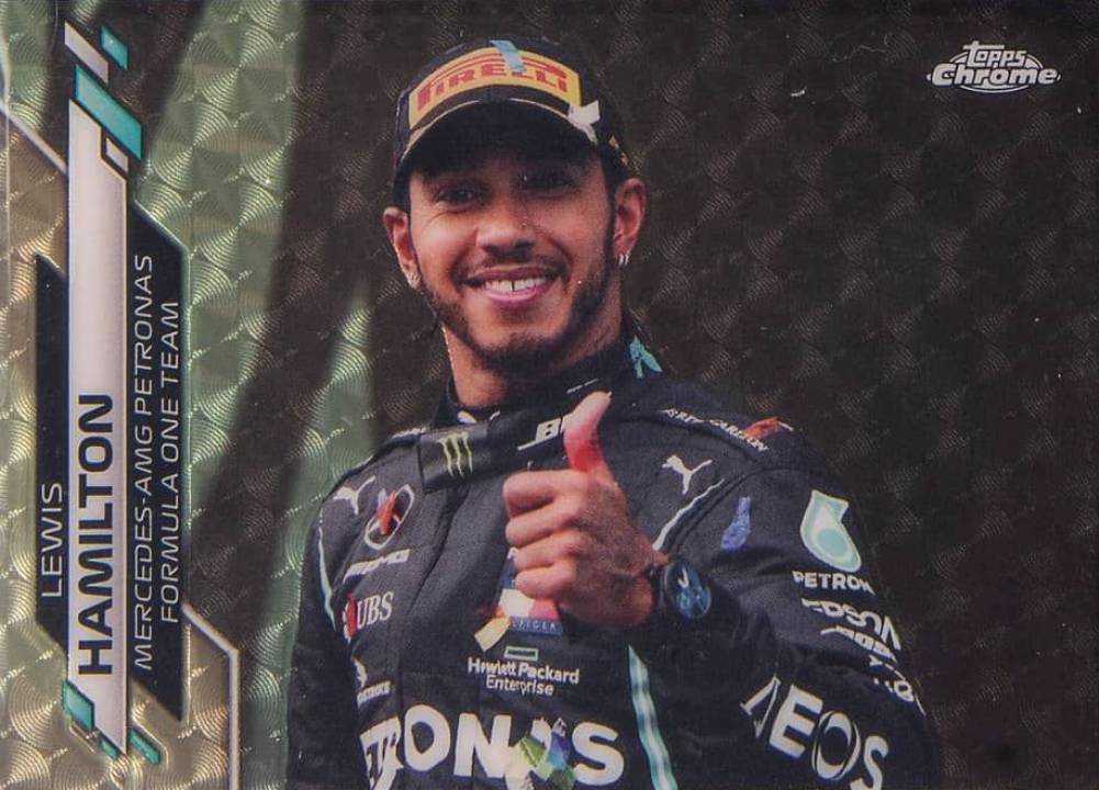 2020 Topps Chrome Formula 1 Lewis Hamilton #174 Other Sports Card