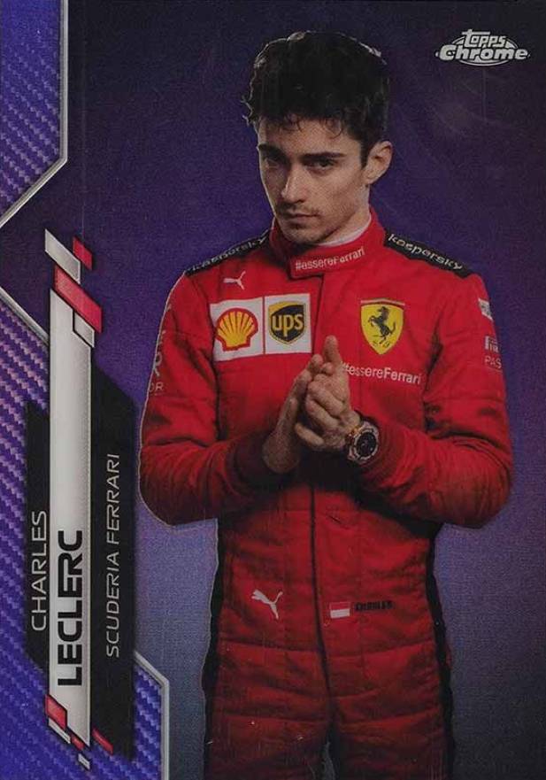 2020 Topps Chrome Formula 1 Charles Leclerc #4 Other Sports Card