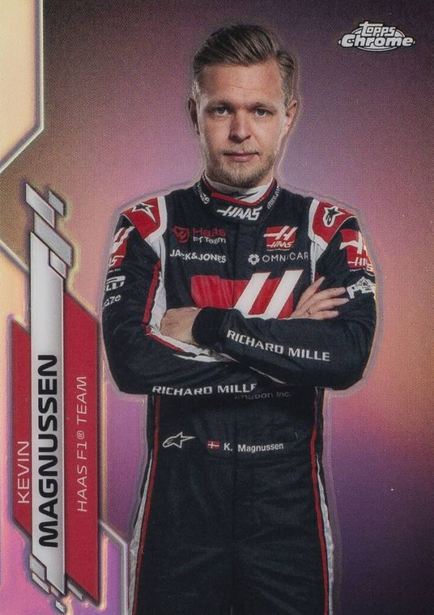 2020 Topps Chrome Formula 1 Kevin Magnussen #18 Other Sports Card