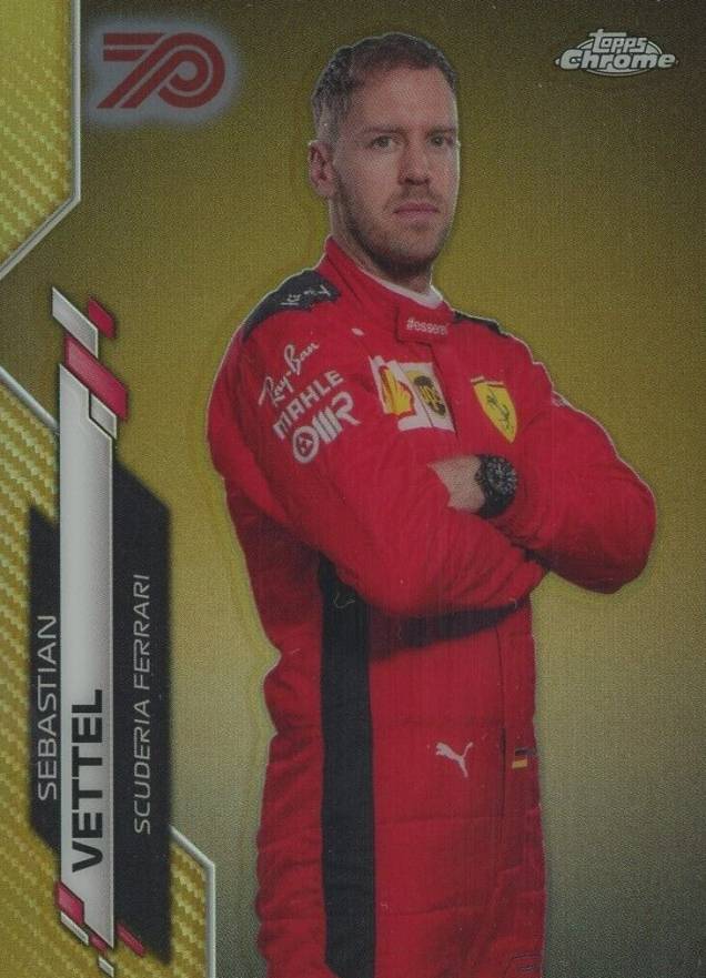 2020 Topps Chrome Formula 1 Sebastian Vettel #3 Other Sports Card