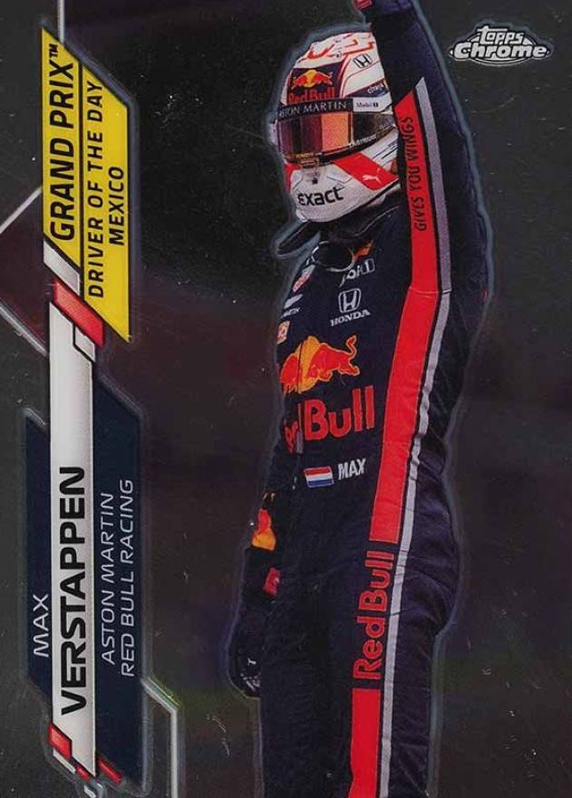 2020 Topps Chrome Formula 1 Max Verstappen #171 Other Sports Card