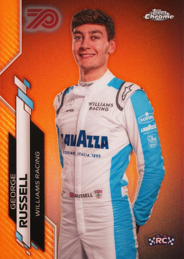 2020 Topps Chrome Formula 1 George Russell #19 Other Sports Card