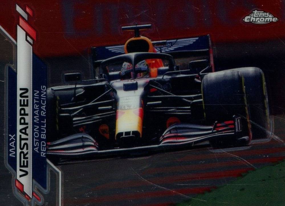 2020 Topps Chrome Formula 1 Max Verstappen #26 Other Sports Card