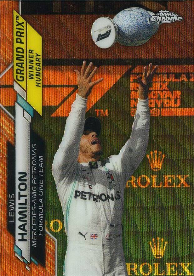 2020 Topps Chrome Formula 1 Lewis Hamilton #144 Other Sports Card