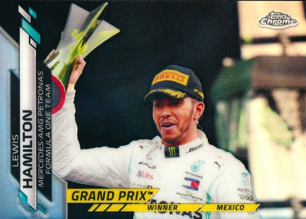 2020 Topps Chrome Formula 1 Lewis Hamilton #150 Other Sports Card