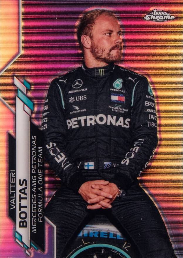 2020 Topps Chrome Formula 1 Valtteri Bottas #2 Other Sports Card