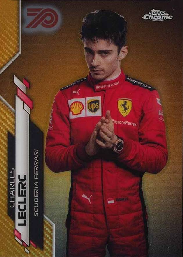 2020 Topps Chrome Formula 1 Charles Leclerc #4 Other Sports Card