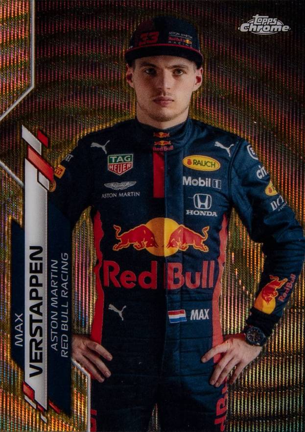 2020 Topps Chrome Formula 1 Max Verstappen #6 Other Sports Card