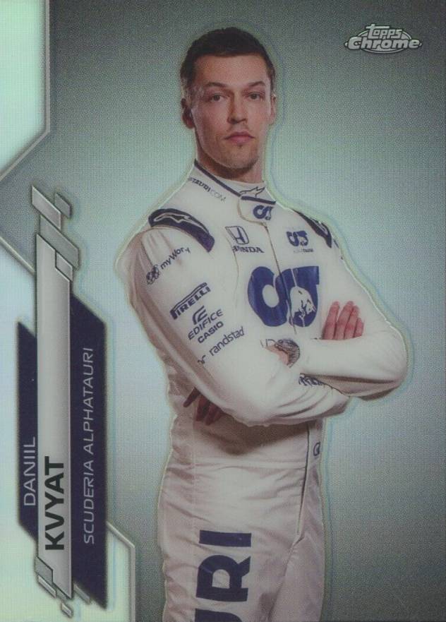 2020 Topps Chrome Formula 1 Daniil Kvyat #12 Other Sports Card