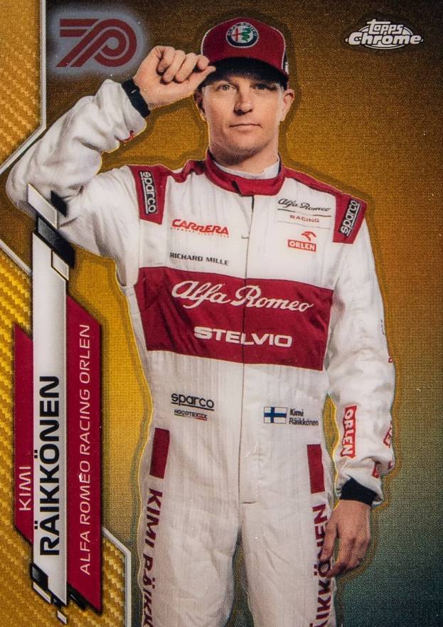 2020 Topps Chrome Formula 1 Kimi Raikkonen #15 Other Sports Card