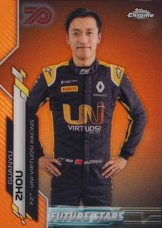 2020 Topps Chrome Formula 1 Guanyu Zhou #43 Other Sports Card