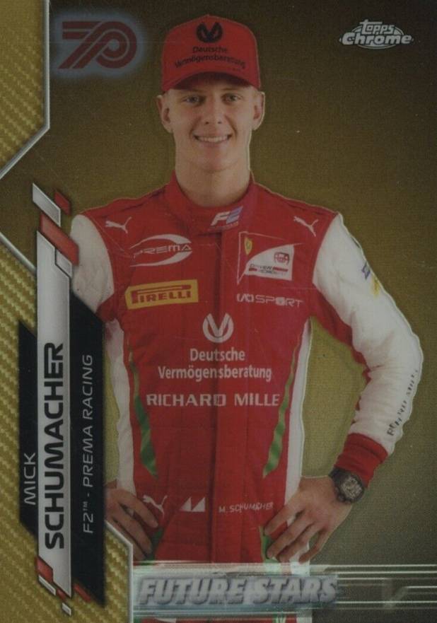 2020 Topps Chrome Formula 1 Mick Schumacher #53 Other Sports Card