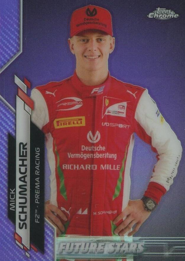 2020 Topps Chrome Formula 1 Mick Schumacher #53 Other Sports Card