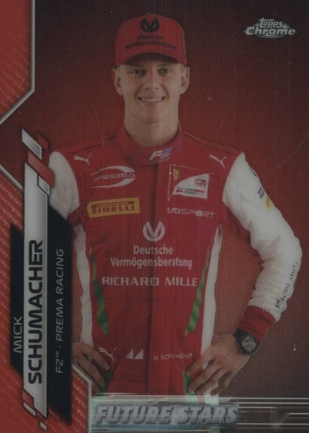 2020 Topps Chrome Formula 1 Mick Schumacher #53 Other Sports Card