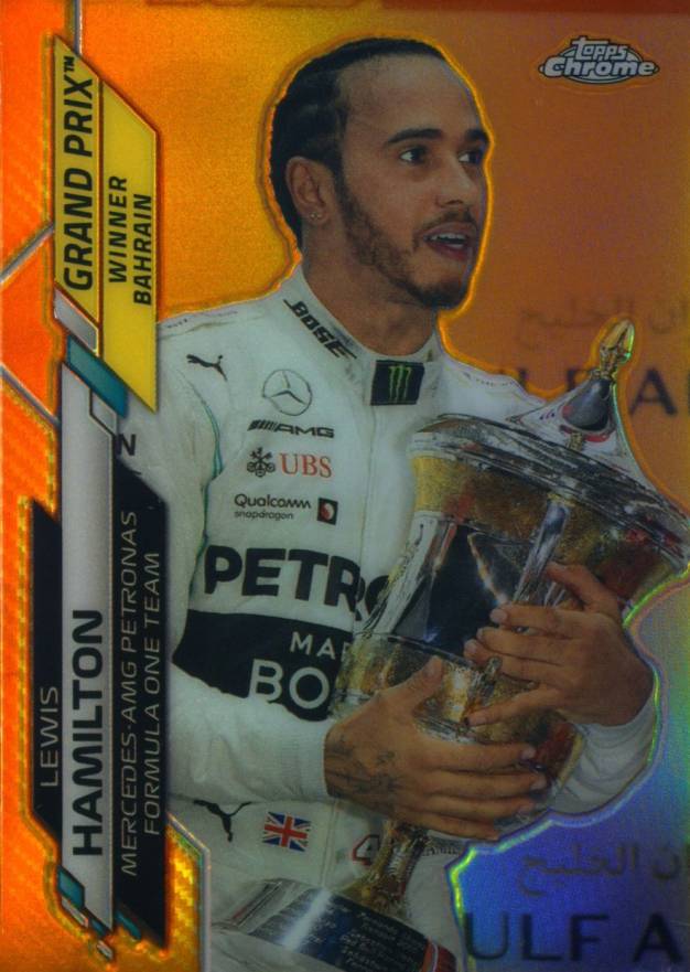 2020 Topps Chrome Formula 1 Lewis Hamilton #134 Other Sports Card