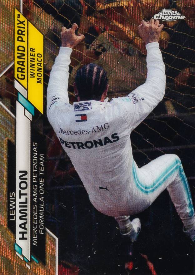 2020 Topps Chrome Formula 1 Lewis Hamilton #138 Other Sports Card