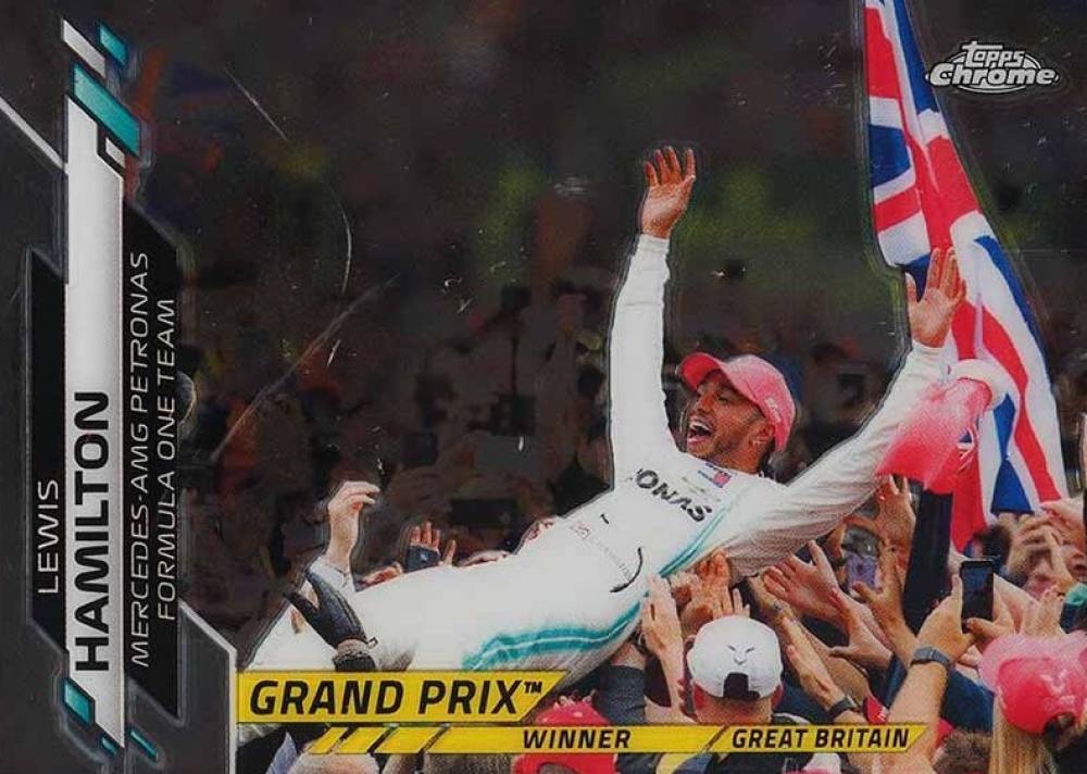 2020 Topps Chrome Formula 1 Lewis Hamilton #142 Other Sports Card