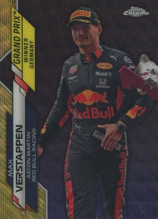 2020 Topps Chrome Formula 1 Max Verstappen #143 Other Sports Card